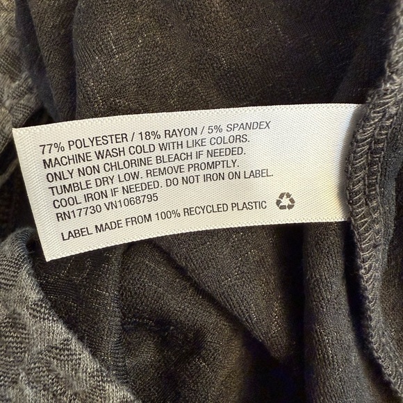 A New Day Bodysuit Textured Knit Stretch Gray Leopard Print Size Medium - Picture 4 of 9